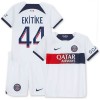 Conjunto (Camiseta+Pantalón Corto) Paris Saint-Germain Ekitike 44 Segunda Equipación 23-24 - Niño